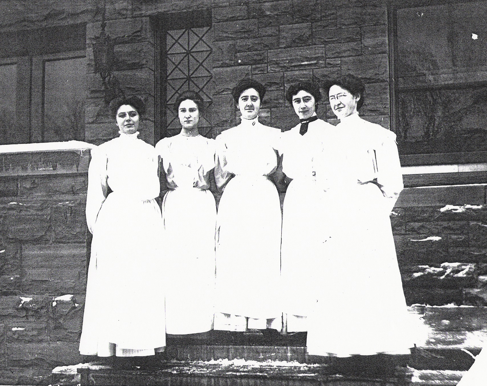 The first women enrolled at Clarkson in 1896